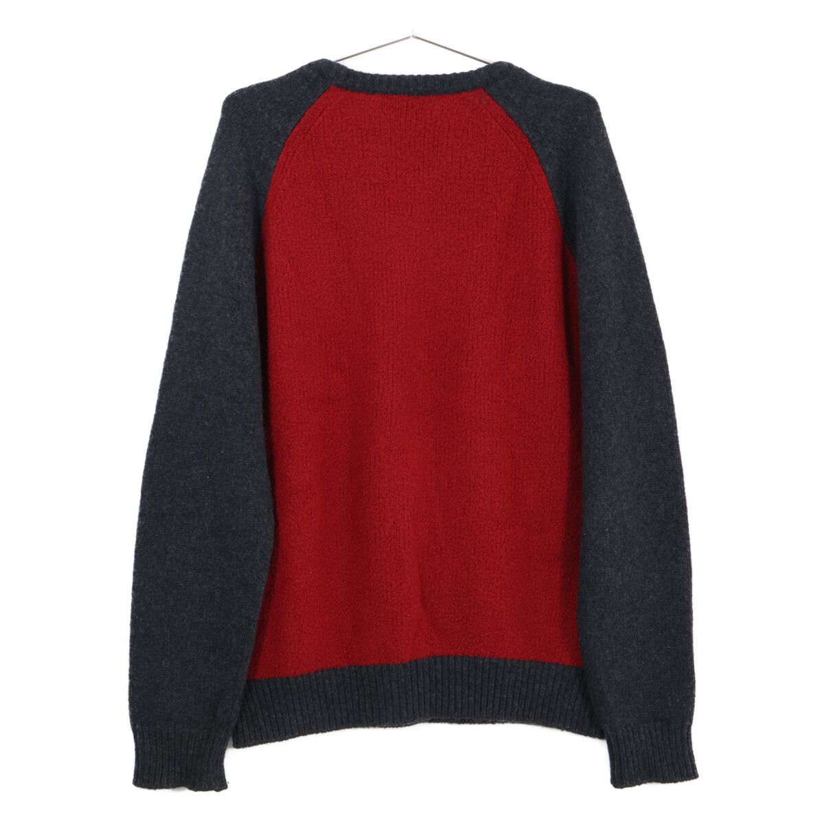 Hermes Bicolor Cashmere Blend Crew Neck Knit Sweater — view 2