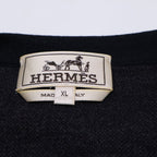 Hermes Gradient All Over Pattern V-neck Knit Sweater XL — view 3