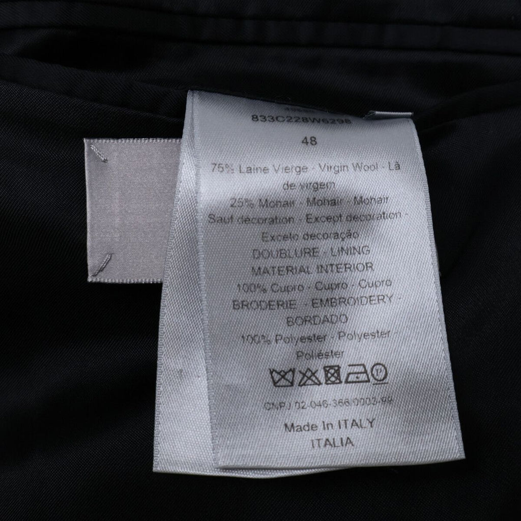 Dior Wool Mohair Tailored Jacket 48 — view 5