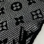 Louis Vuitton Echarpe Logo Mania Shine Scarf