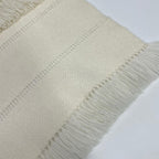 Hermes Cashmere Border Fringe Scarf