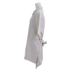 Hermes Cotton Nylon Chaine D'ancre Button Belted Shirt Dress 36 — view 2