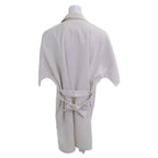 Hermes Cotton Nylon Chaine D'ancre Button Belted Shirt Dress 36 — view 3