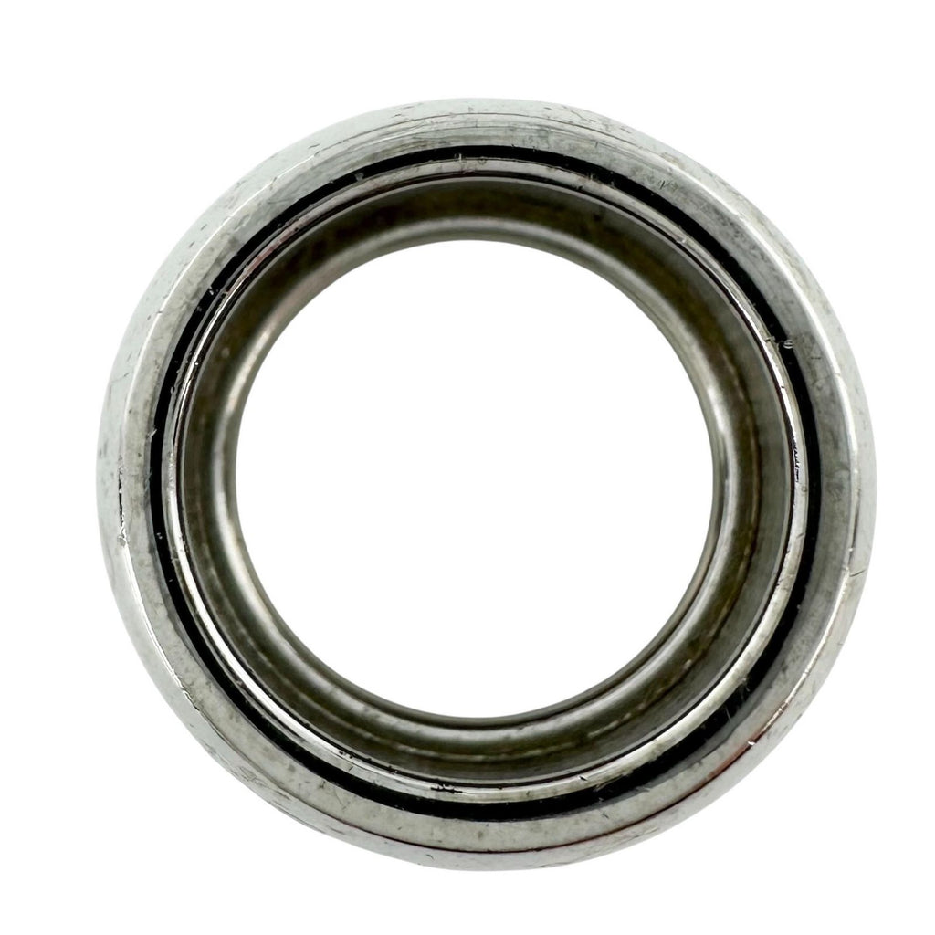 Chanel Ring Silver CC Logo