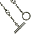 Hermes Farandole LG Bracelet 925 Sterling Silver Chain Bangle
