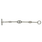 Hermes Farandole LG Bracelet 925 Sterling Silver Chain Bangle