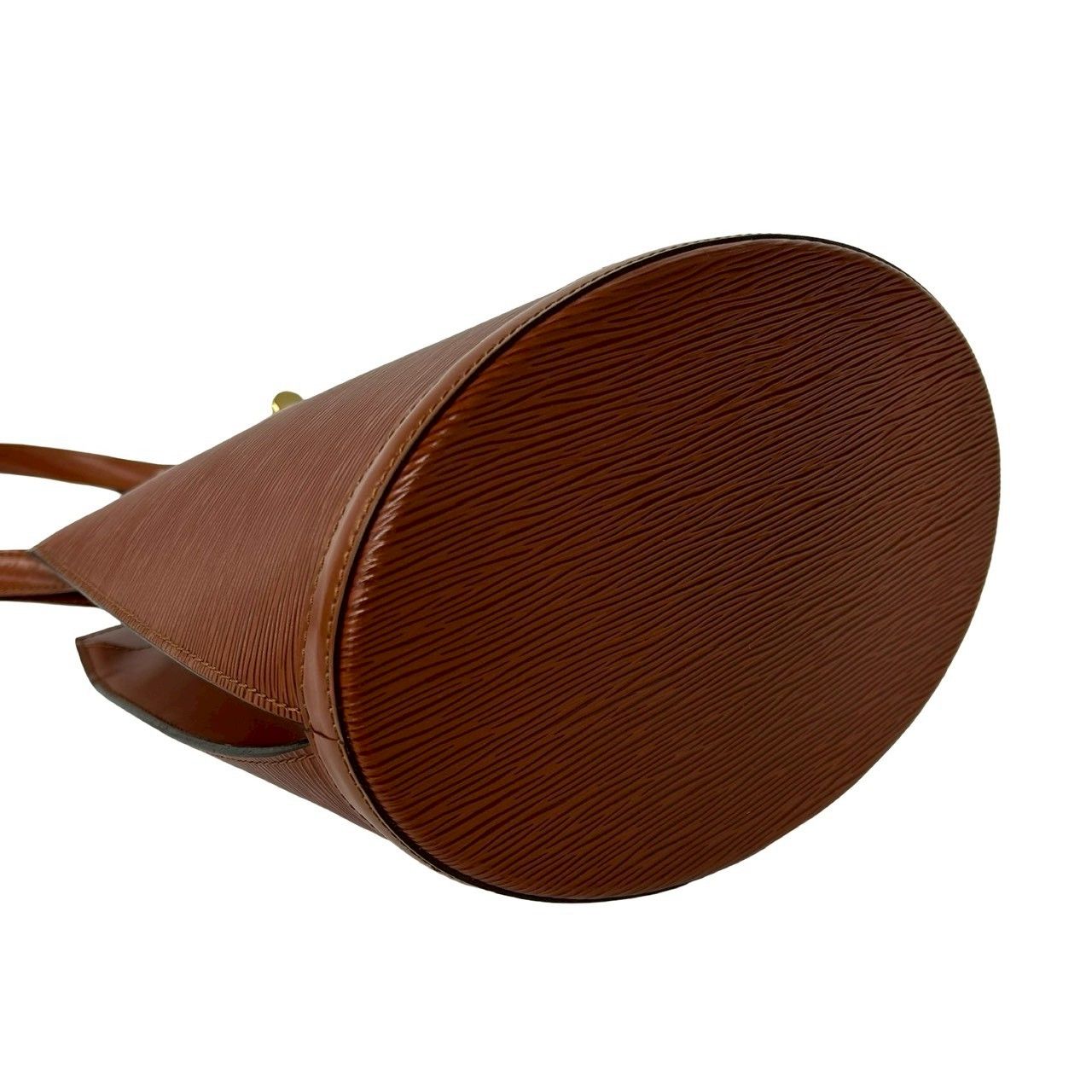 Louis Vuitton Vintage Cluny Epi Leather Shoulder Bag Tote Kenya Brown