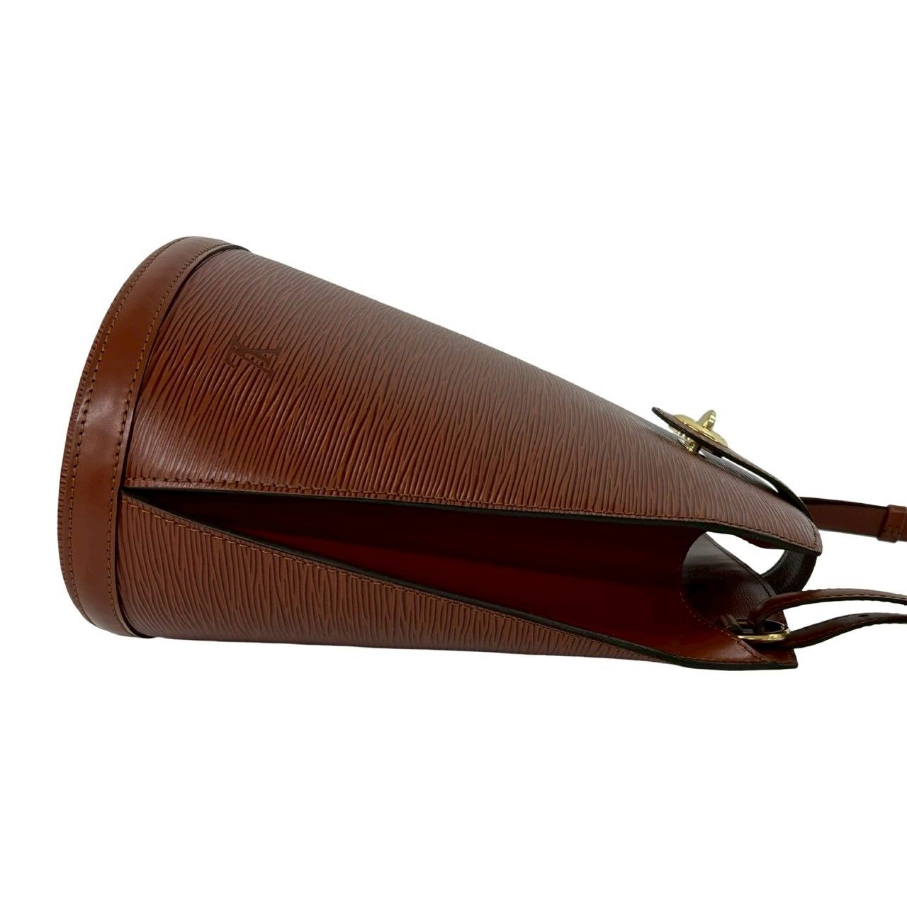 Louis Vuitton Vintage Cluny Epi Leather Shoulder Bag Tote Kenya Brown