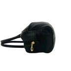 Loewe Anagram Logo Nappa Leather Mini Boston Bag Black