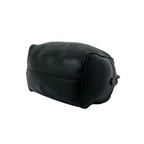 Loewe Anagram Logo Nappa Leather Mini Boston Bag Black