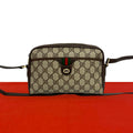 Gucci Vintage Sherry Line GG Logo Pattern Leather Mini Shoulder Bag Pochette