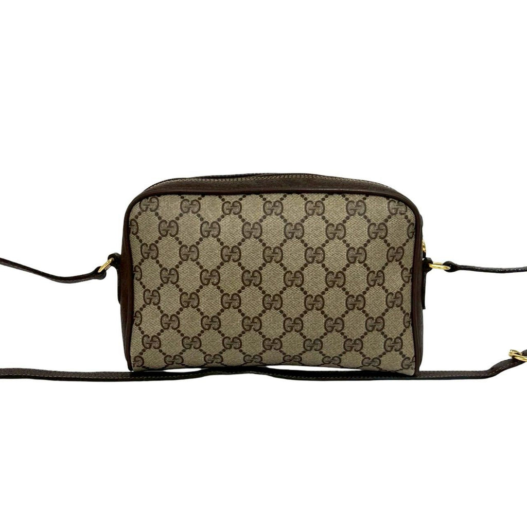 Gucci Vintage Sherry Line GG Logo Pattern Leather Mini Shoulder Bag Pochette