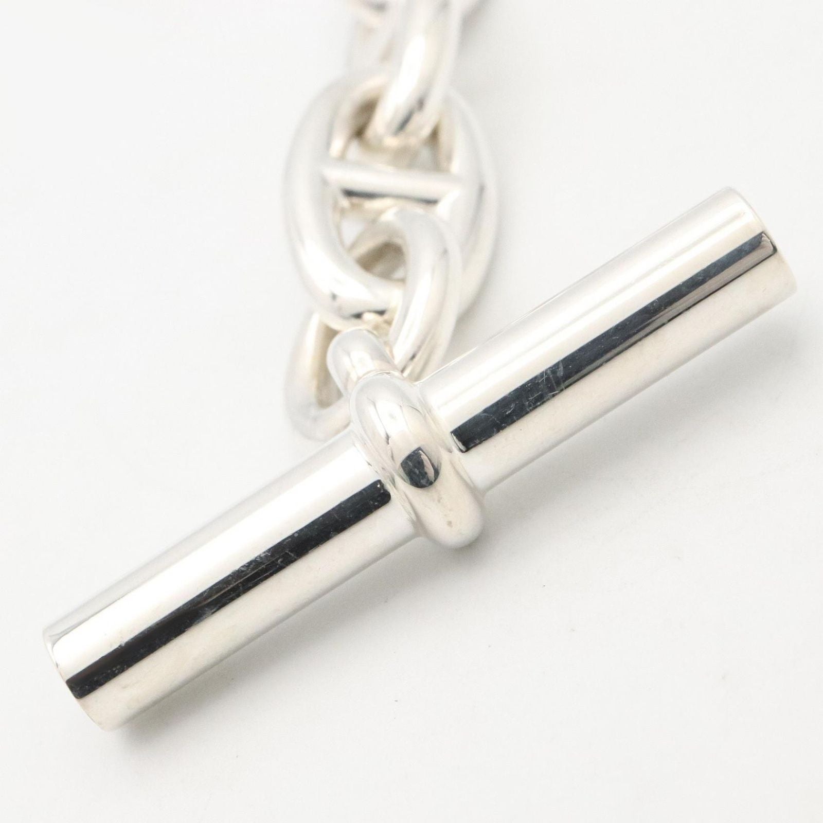 Hermes Bracelet Chaine D'ancre GM 12 Links 16 925 Sterling Silver