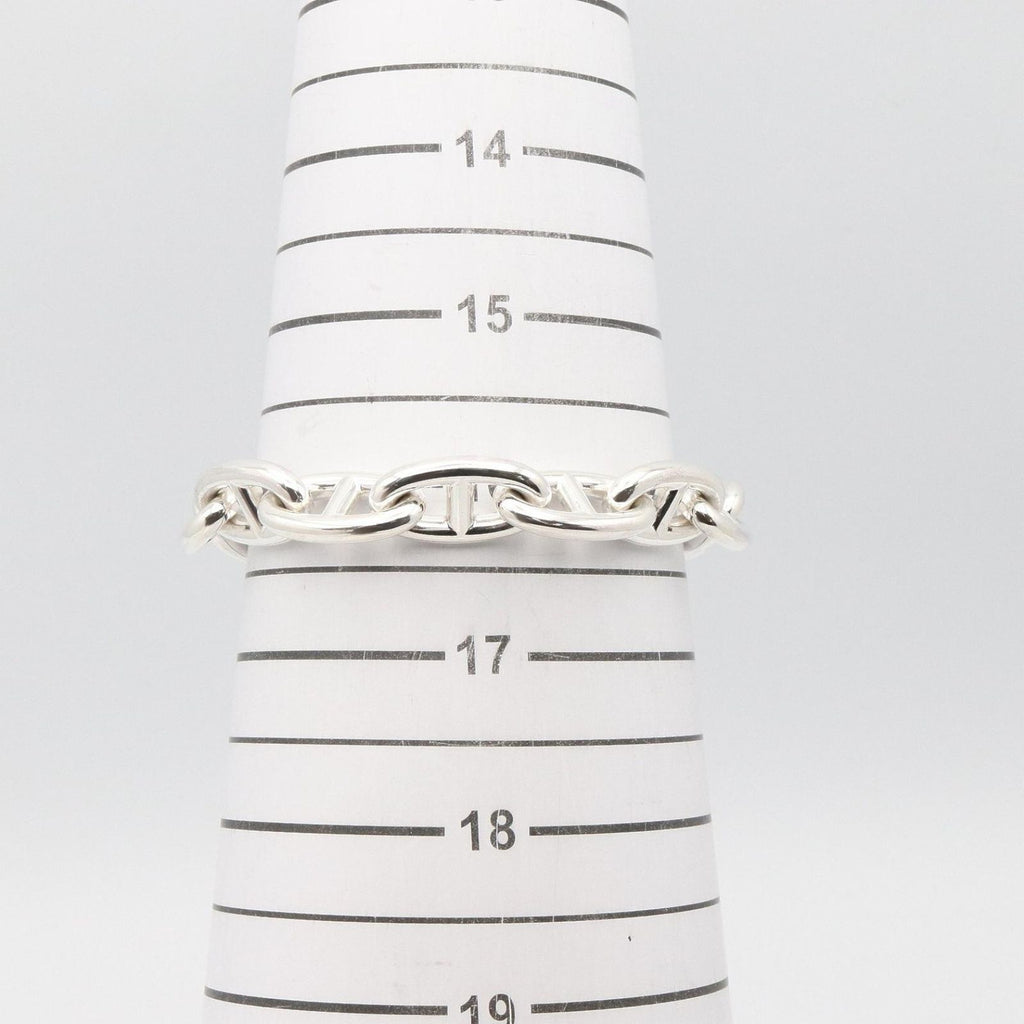 Hermes Bracelet Chaine D'ancre GM 12 Links 16 925 Sterling Silver