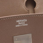 Hermes Handbag Birkin 30 Cazac Etoupe Rose Jaipur 30 Tourti — view 4