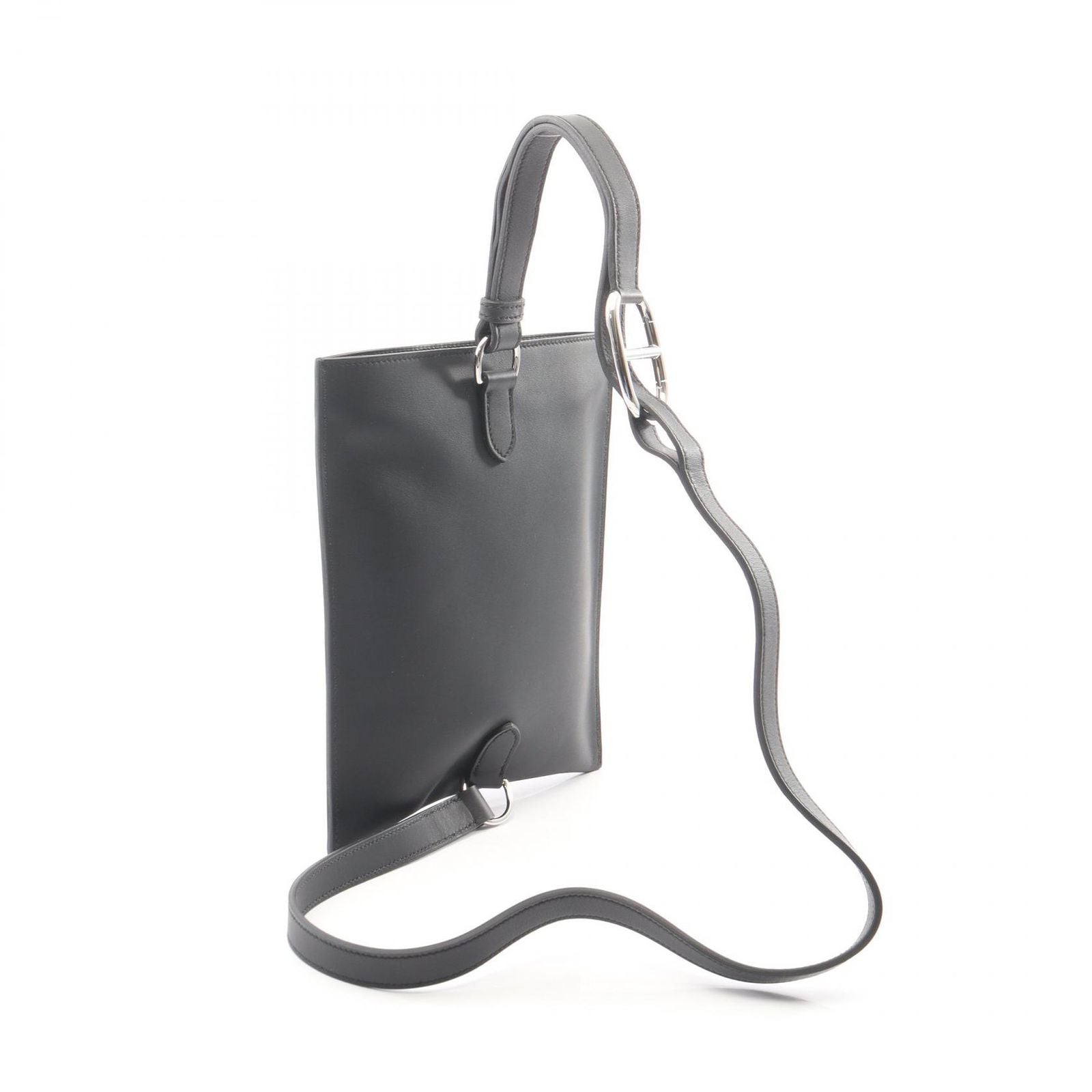 Hermes Waist Bag Portefeuille Pochien Plus Black
