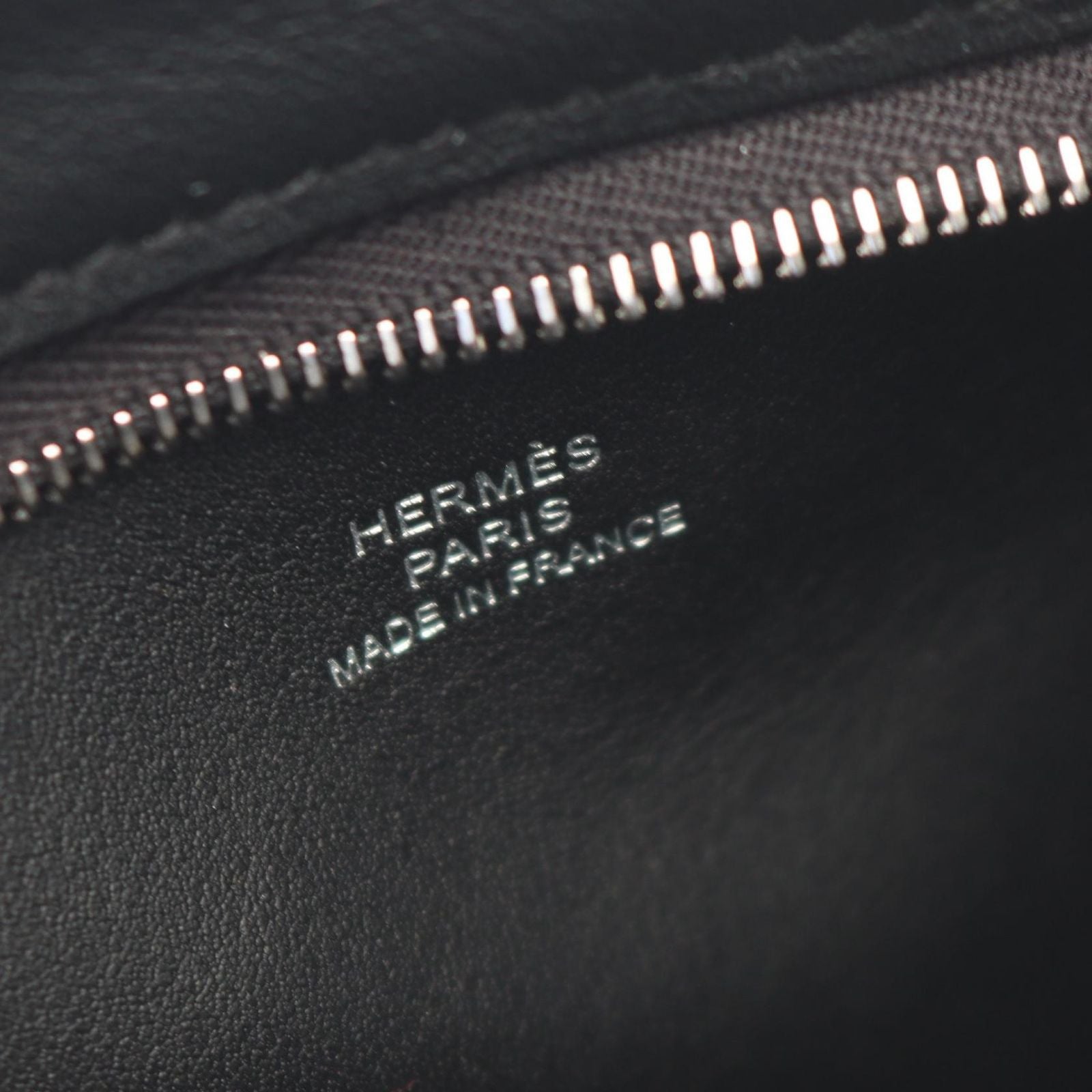 Hermes Waist Bag Portefeuille Pochien Plus Black