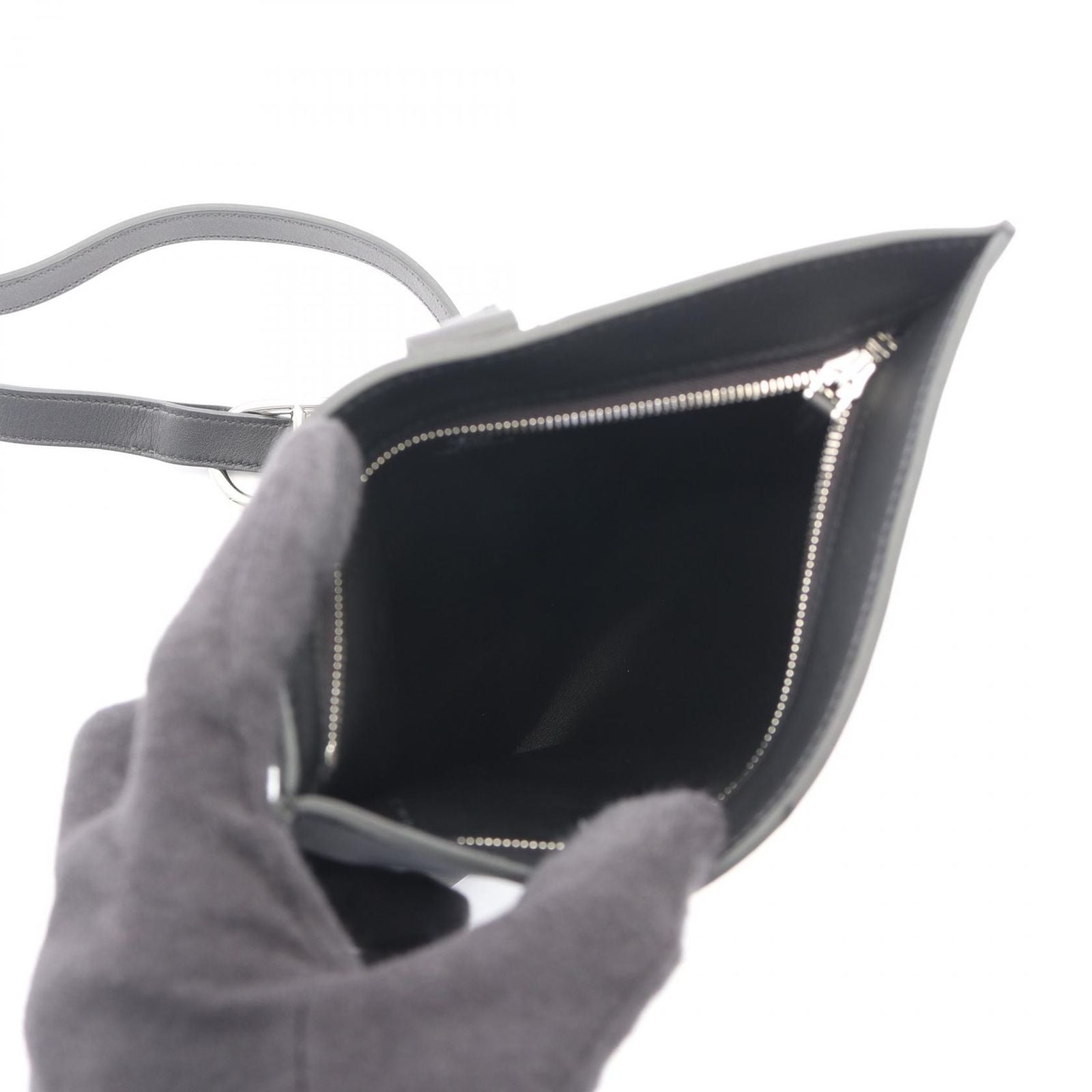 Hermes Waist Bag Portefeuille Pochien Plus Black