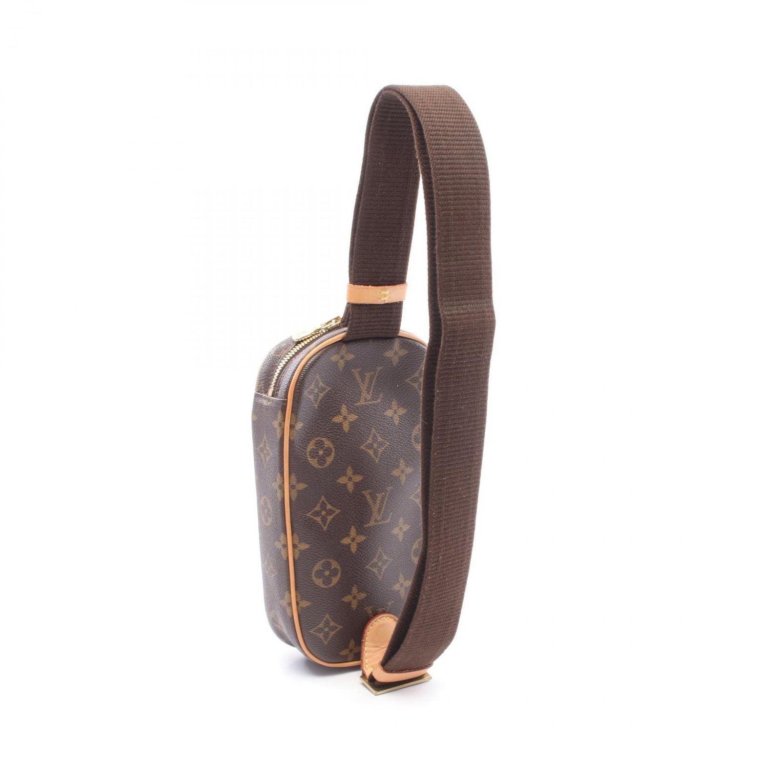 Louis Vuitton Waist Bag Pochette Gange Monogram Canvas Leather