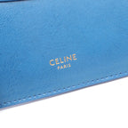 Celine Clutch Pouch Ultra Blue Leather