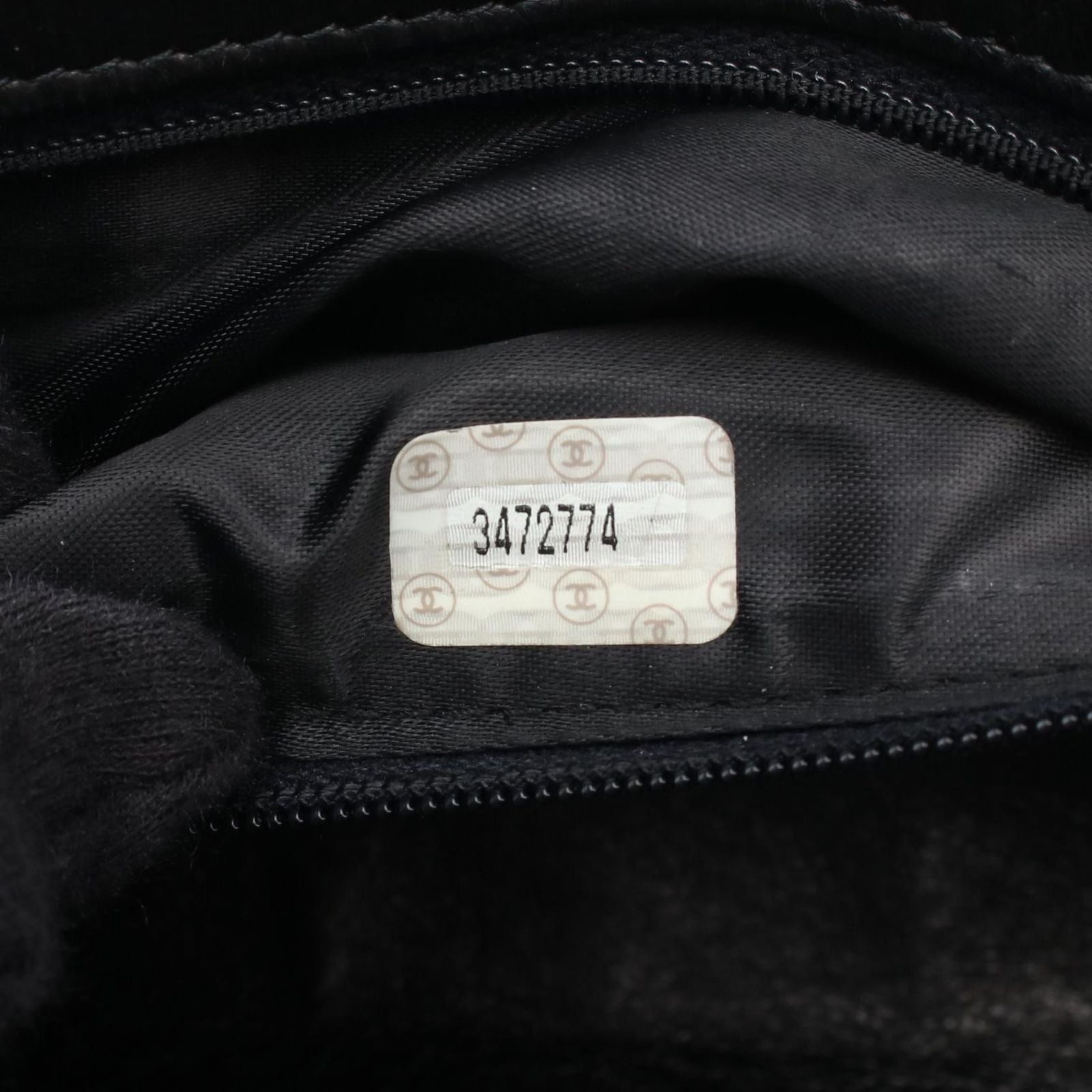 Chanel Shoulder Bag Quilted Black Lambskin