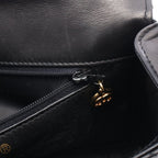 Chanel Shoulder Bag Quilted Black Lambskin