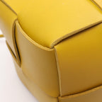 Bottega Veneta Shoulder Bag Cassette Mini Crossbody Mustard Leather Maxi