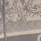 Dior Tote Bag Book Gray Canvas
