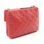 Louis Vuitton Shoulder Bag Monogram Empreinte Cerise Leather