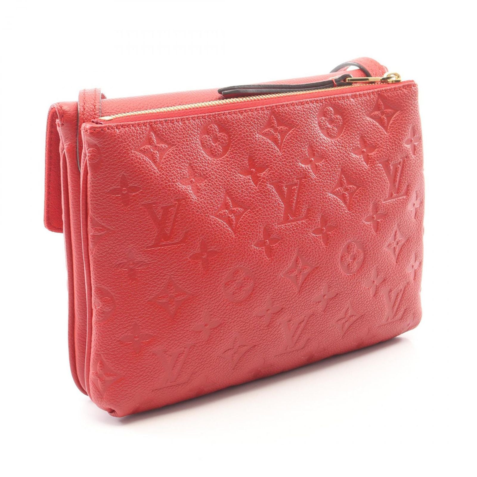 Louis Vuitton Shoulder Bag Monogram Empreinte Cerise Leather