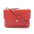 Louis Vuitton Shoulder Bag Monogram Empreinte Cerise Leather