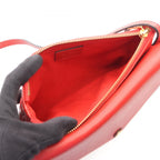 Louis Vuitton Shoulder Bag Monogram Empreinte Cerise Leather