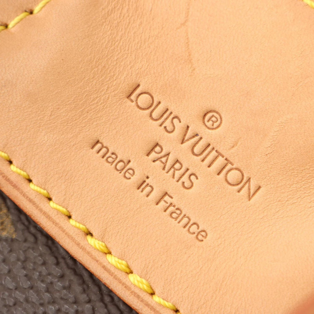 Louis Vuitton Backpack Montsouris MM Monogram Canvas Leather