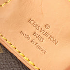 Louis Vuitton Backpack Montsouris MM Monogram Canvas Leather