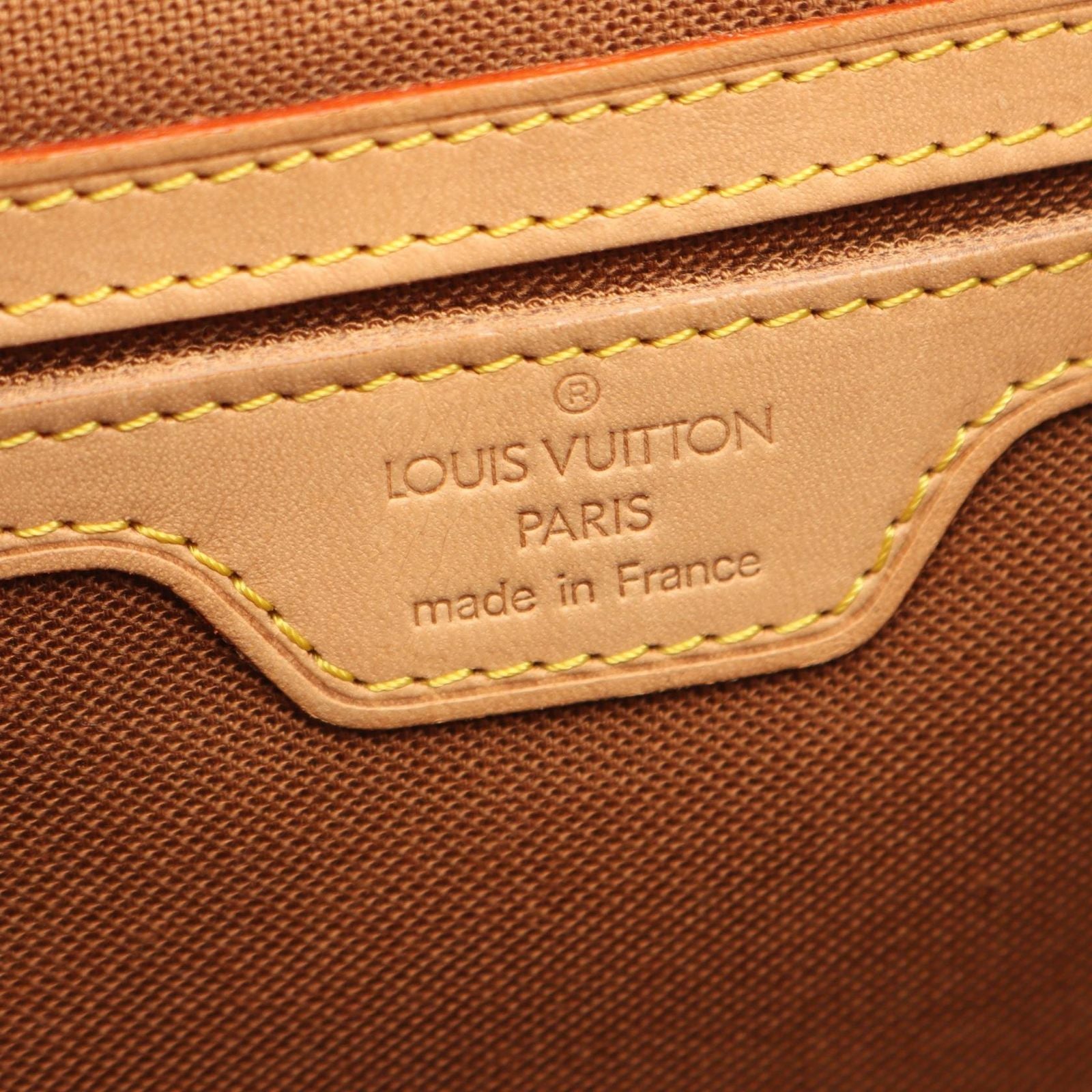 Louis Vuitton Backpack Montsouris GM Monogram Canvas Leather