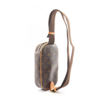 Louis Vuitton Waist Bag Pochette Gange Monogram Canvas Leather