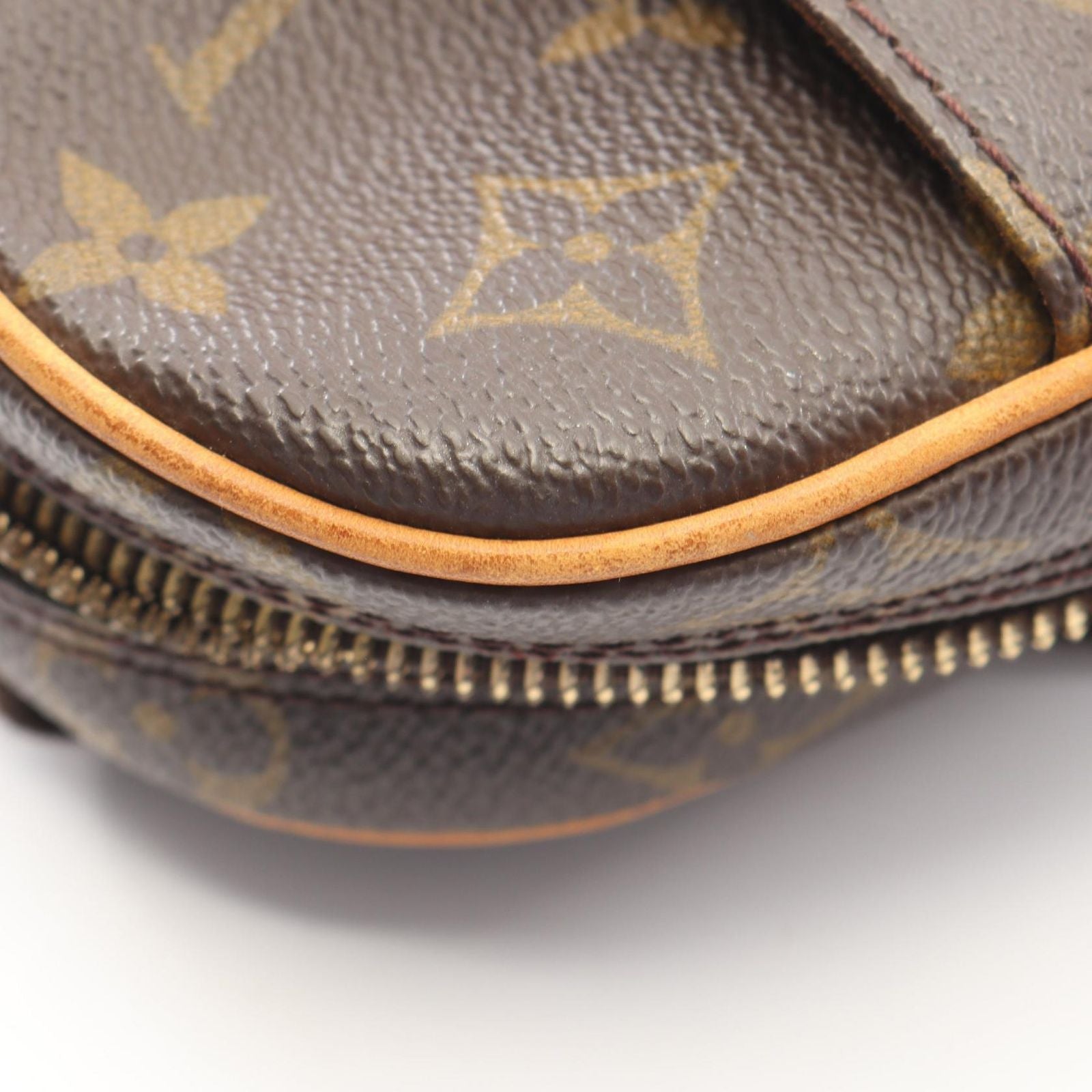 Louis Vuitton Waist Bag Pochette Gange Monogram Canvas Leather