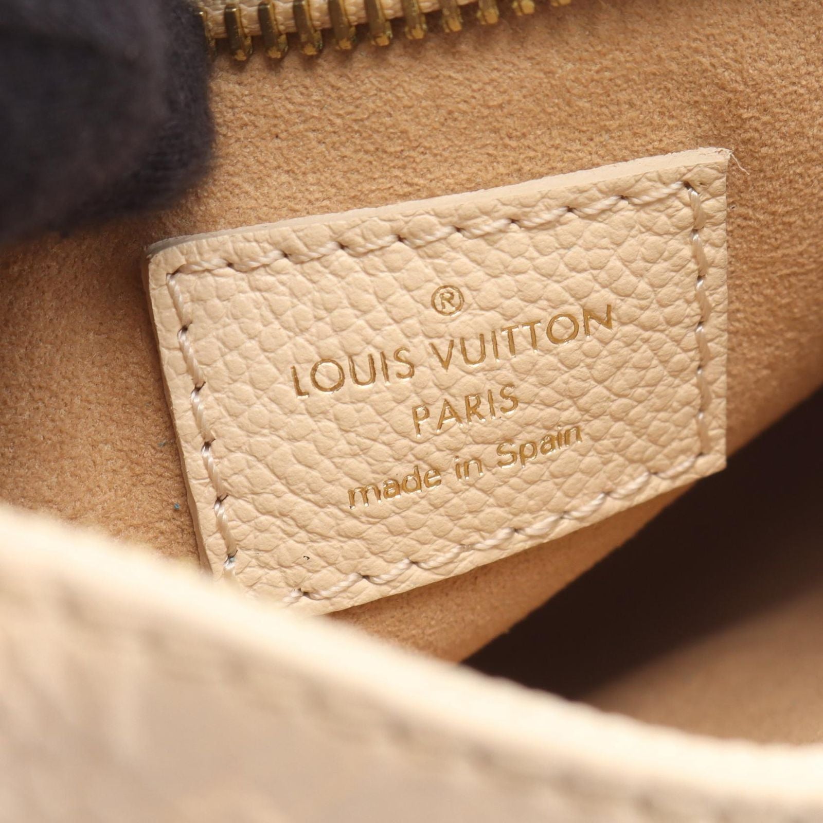 Louis Vuitton Handbag Mini Moon Cream Leather