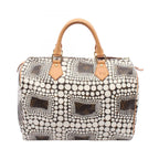 Louis Vuitton Handbag Yayoi Kusama Speedy 30 Canvas Leather