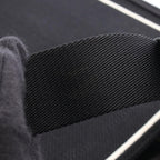 Dior Tote Bag Book 2-Way Black White Canvas