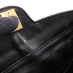 Chanel Shoulder Bag Quilted Black Lambskin