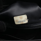 Chanel Shoulder Bag Quilted Black Lambskin