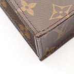Louis Vuitton Handbag Petite Sac Plat 2-Way Canvas Leather