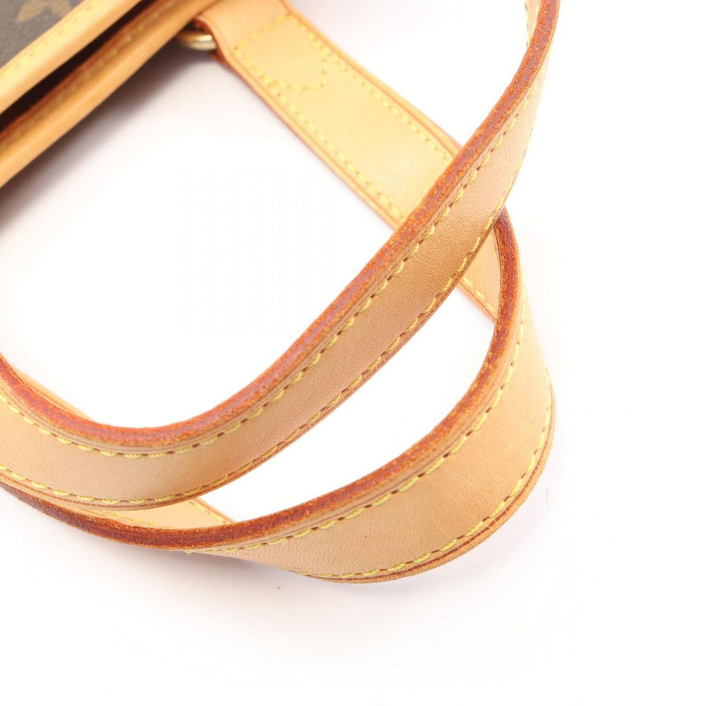 Louis Vuitton Handbag Batignolles Canvas Leather