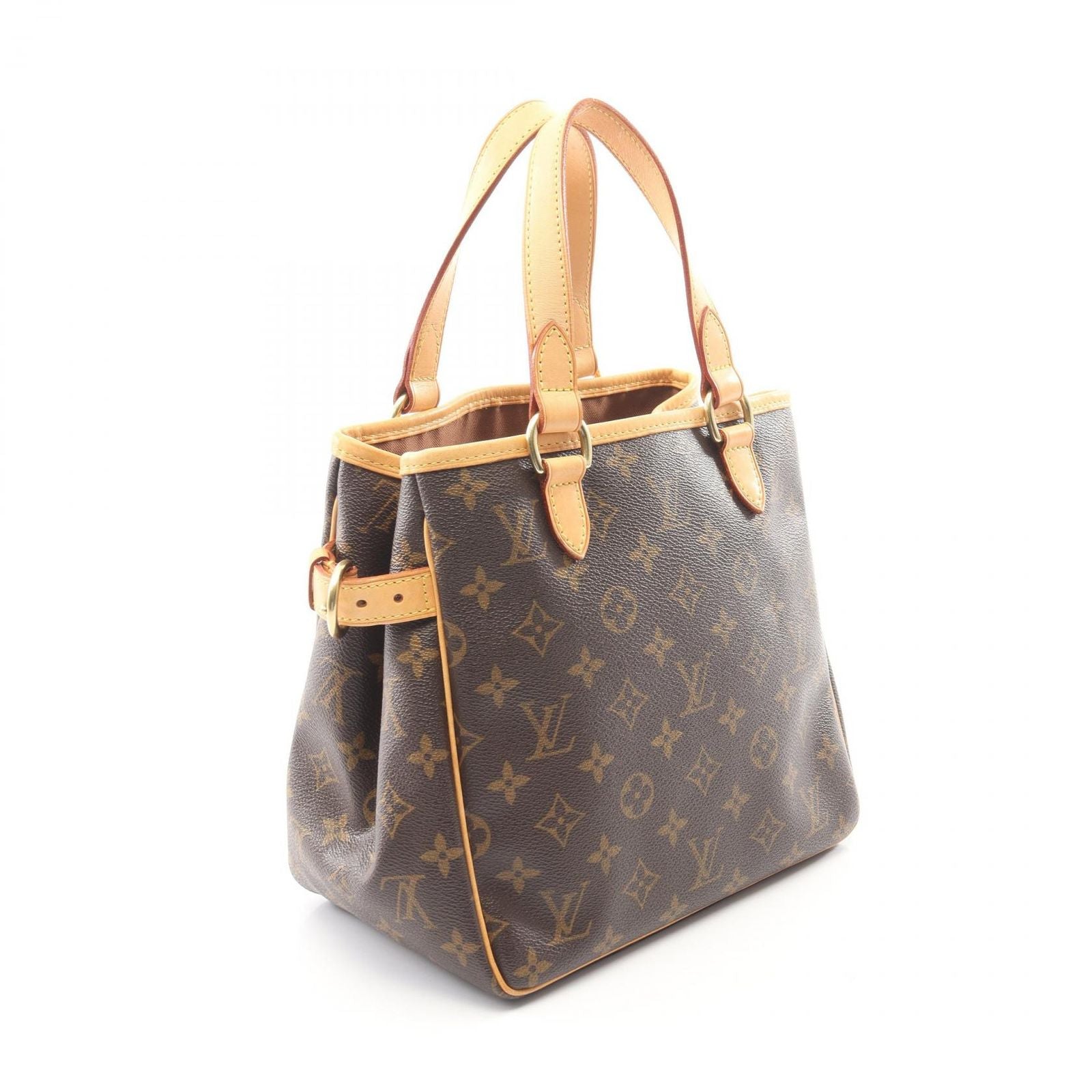 Louis Vuitton Handbag Batignolles Canvas Leather