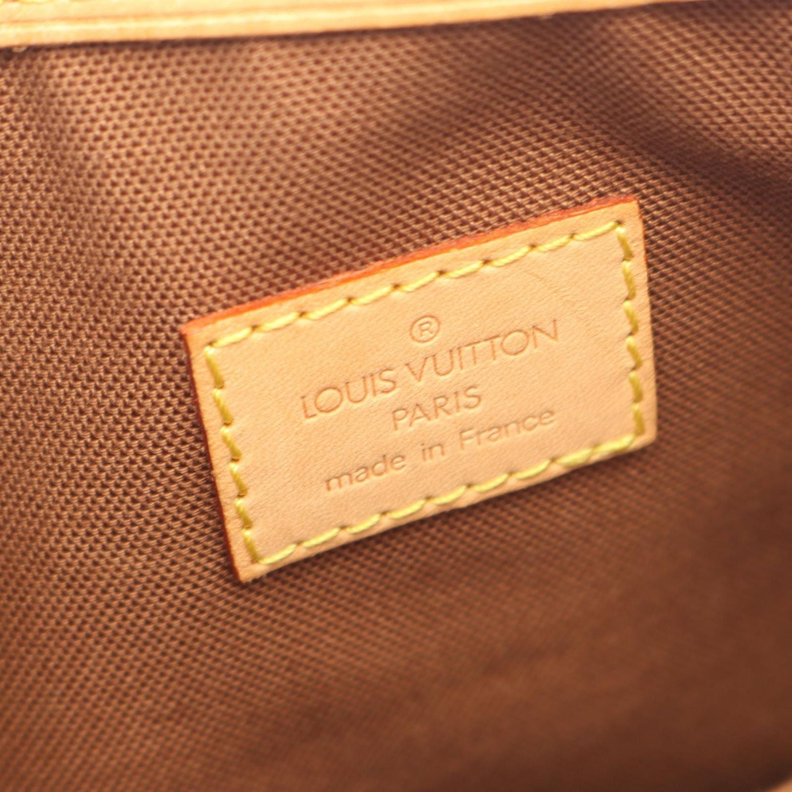 Louis Vuitton Handbag Batignolles Canvas Leather