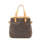 Louis Vuitton Handbag Batignolles Canvas Leather