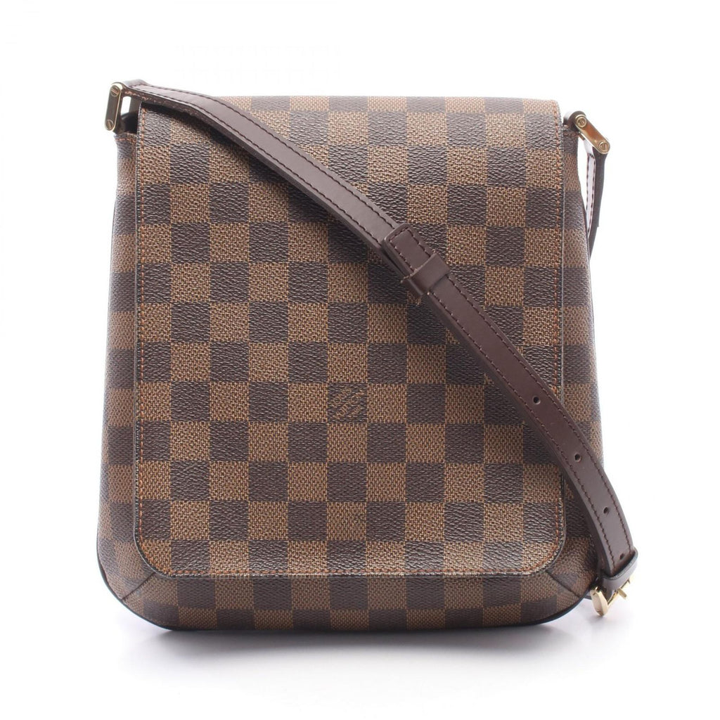 Louis Vuitton Shoulder Bag Musette Salsa Long Strap Canvas Leather Damier