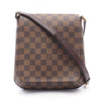 Louis Vuitton Shoulder Bag Musette Salsa Long Strap Canvas Leather Damier