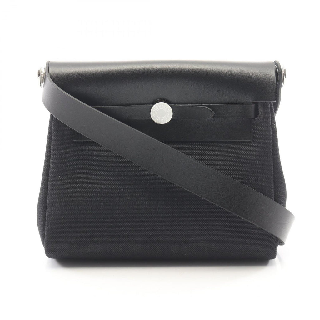 Hermes Shoulder Bag Herbag Zip Mini Black